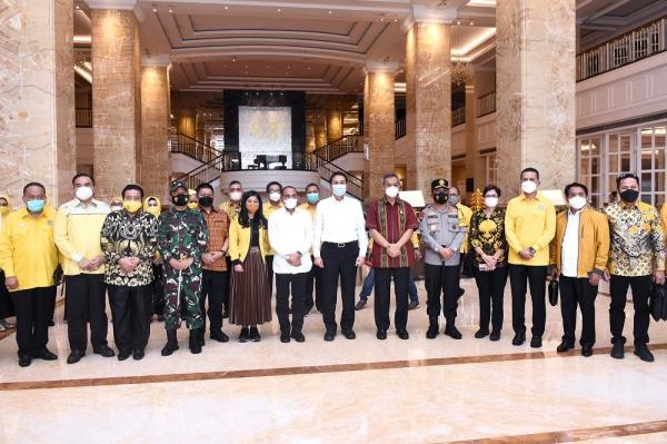 Hadiri Silaturahmi Anggota DPR RI dan Pengurus Golkar Sumut, Gubernur Sampaikan Aspirasi Pembangunan yang Berkeadilan